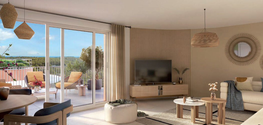 Programme immobilier neuf LA CANOPEE - TRANCHE 2 - Valbonne à proximité de la mer (06560) - Référence : 14327