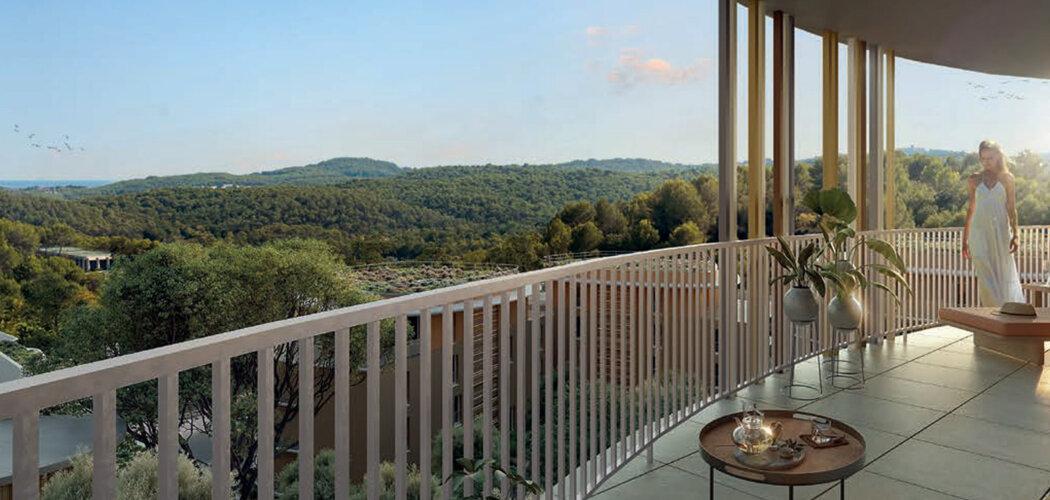 Programme immobilier neuf LA CANOPEE - TRANCHE 2 - Valbonne à proximité de la mer (06560) - Référence : 14327