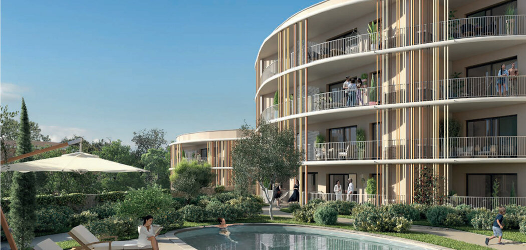 Programme immobilier neuf LA CANOPEE - TRANCHE 2 - Valbonne à proximité de la mer (06560) - Référence : 14327