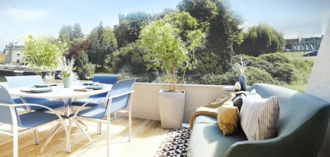 Programme immobilier neuf ESKO - Valenciennes : appartements neufs du T1 au T5 proche du Port de plaisance (59300) - Référence : 15015