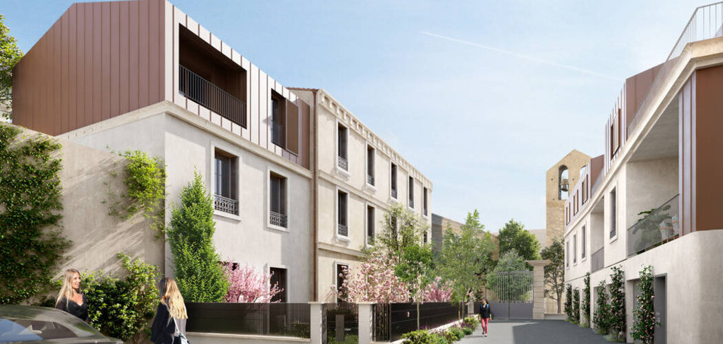 Programme immobilier neuf LE CLOS ST AGATHE - Valergues réhabilitation de caractère près de la gare routière (34130) - Référence : 12114