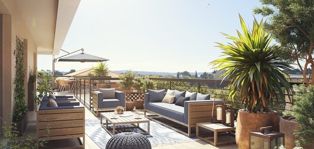 Programme immobilier neuf L'escale - Vallauris : appartements neufs du studio au 4 pièces proche de Golfe-Juan (06220) - Référence : 14326