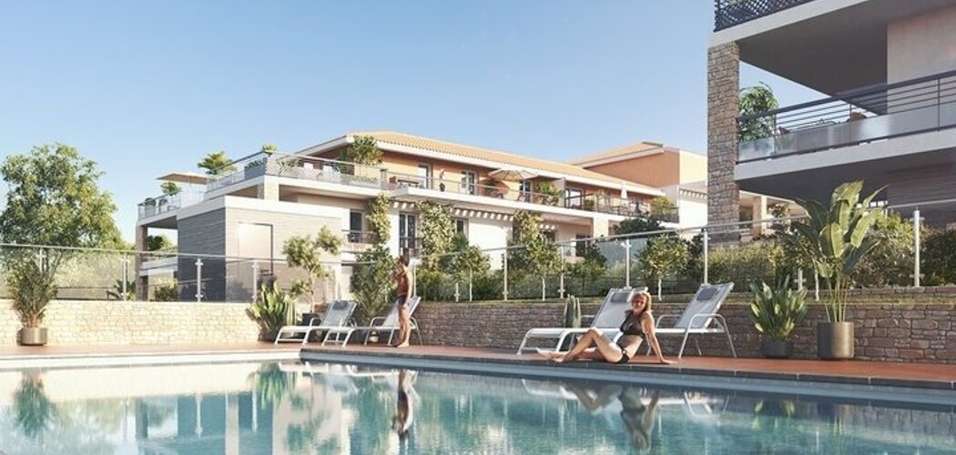 Programme immobilier neuf L'escale - Vallauris : appartements neufs du studio au 4 pièces proche de Golfe-Juan (06220) - Référence : 14326