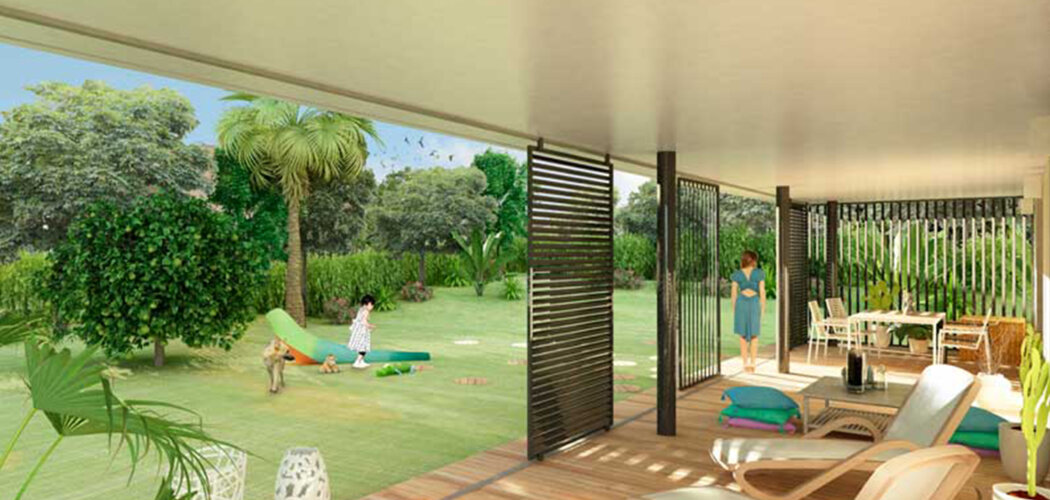 Programme immobilier neuf RESIDENCE VILLA MONCEAU - Vallauris proche de la plage de Golfe-Juan (06220) - Référence : 12876