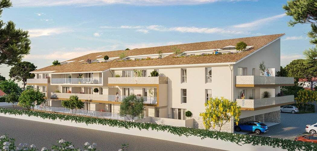 Programme immobilier neuf Les Embruns - Valras-Plage à deux pas des plages et de la mer (34350) - Référence : 15172