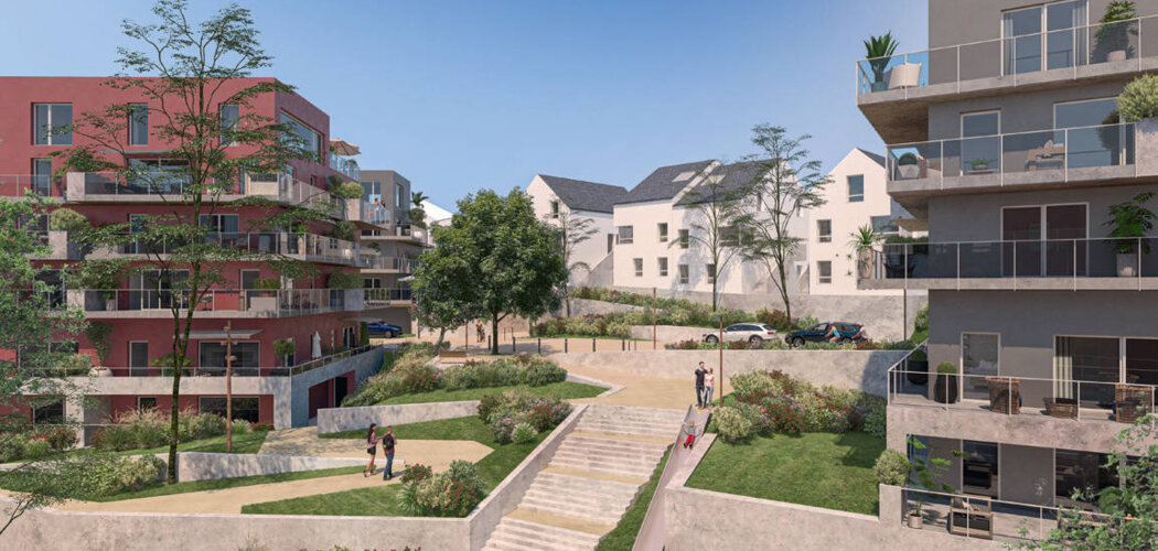 Programme immobilier neuf Belvédère MAISON STANDING - Vannes à deux pas du cœur historique (56000) - Référence : 15679