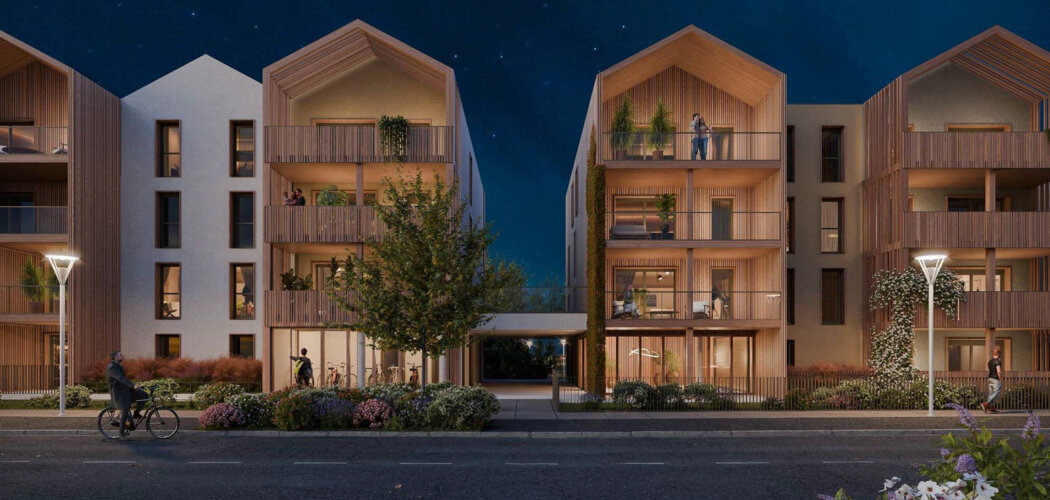 Programme immobilier neuf LES MARITIMES - Vannes à proximité de la Presqu’île de Conleau (56000) - Référence : 15678