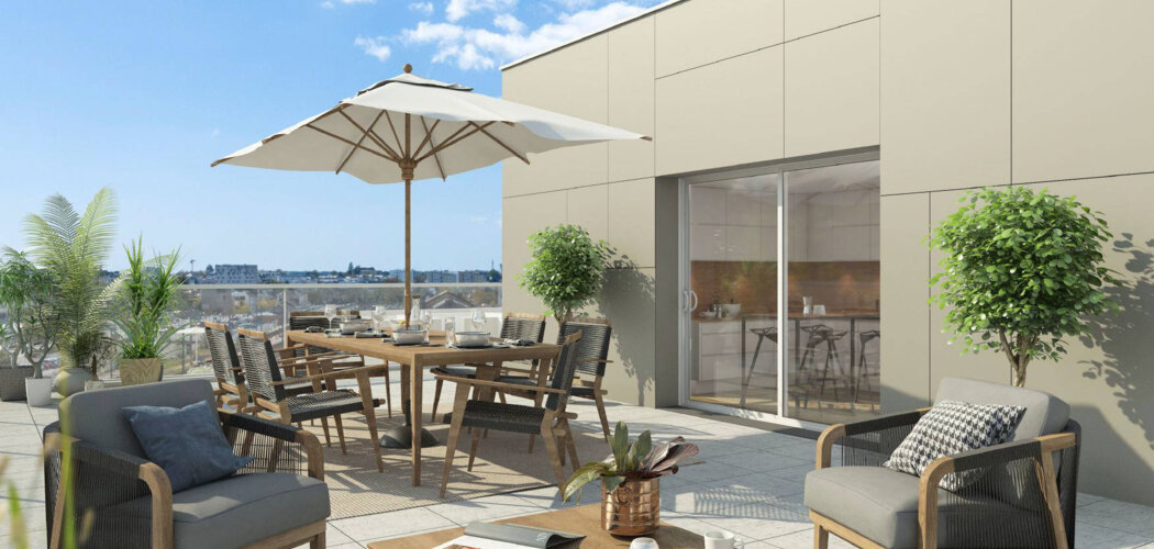 Programme immobilier neuf NOMINOË - Vannes à proximité piétonne du centre (56000) - Référence : 15681