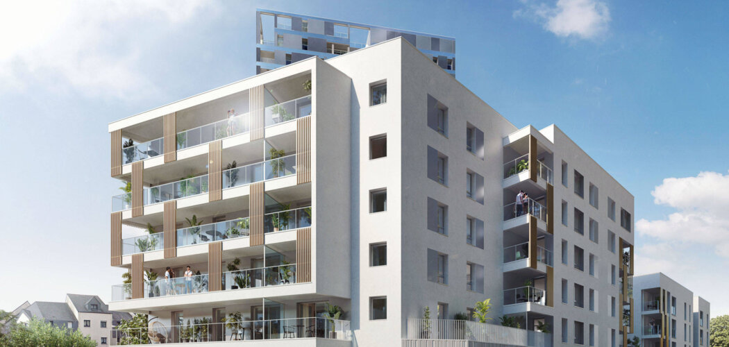 Programme immobilier neuf RENAISSANCE bis - Vannes résidence de standing près du centre ville (56000) - Référence : 10966