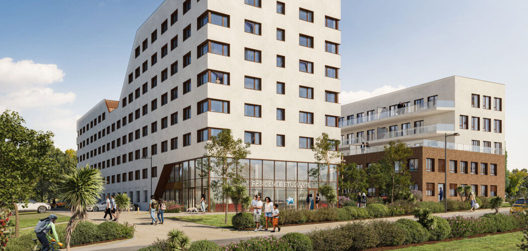 Programme immobilier neuf ALPHA - Vannes résidence étudiante à deux pas de l’Université de Bretagne Sud (56000) - Référence : 10957