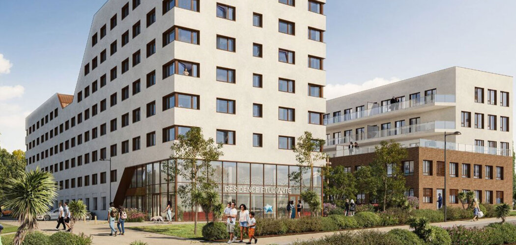 Programme immobilier neuf alpha 2 - Vannes résidence étudiante proche université et centre-ville (56000) - Référence : 17177