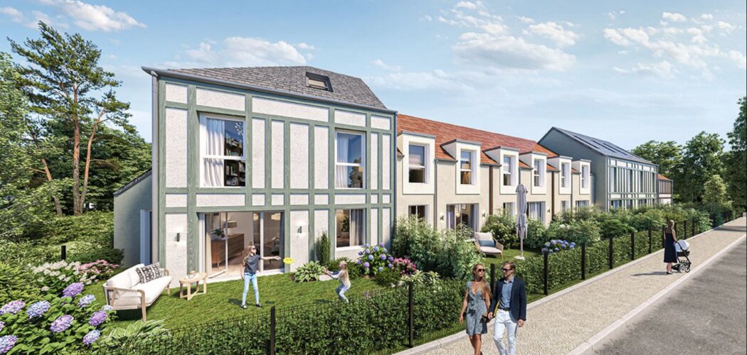Programme immobilier neuf LES COTTAGES DU HÔME - Varaville à proximité de la plage (14390) - Référence : 12155