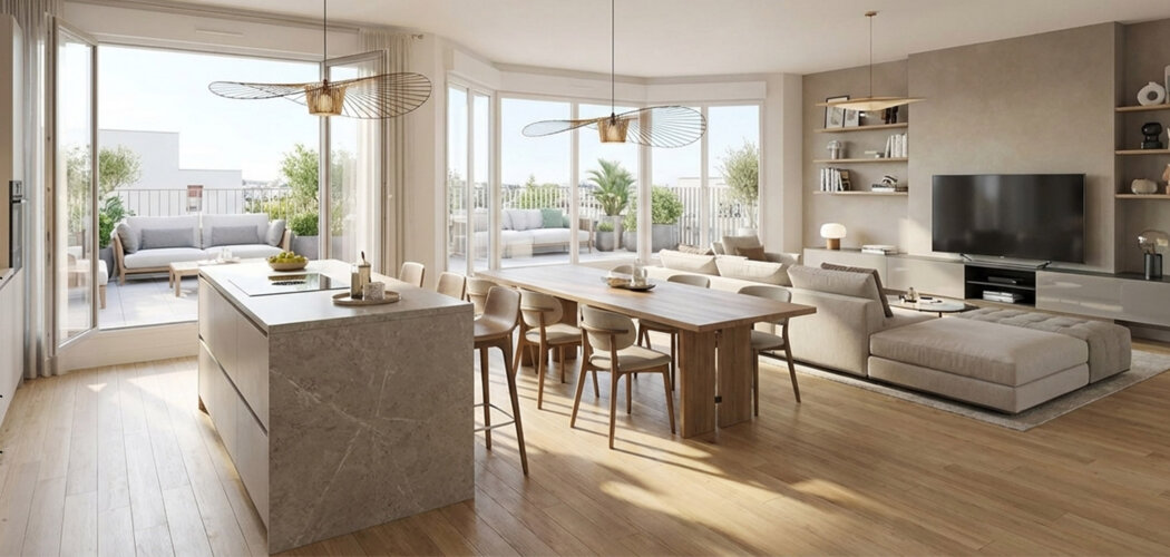 Programme immobilier neuf LE CLOS JARDY - Vaucresson centre-ville à 12 km de Paris avec gare à pied (92420) - Référence : 16581