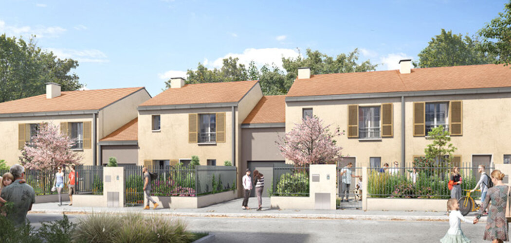 Programme immobilier neuf VERTEX TYP'O - Vaujours, résidence paisible proche du RER Vert-Galant (93410) - Référence : 17360