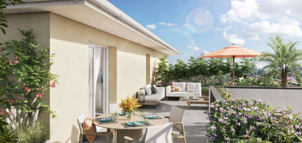 Programme immobilier neuf O'Village - Vaulx-en-Velin : appartements neufs du 2 au 4 pièces en quartier Village (69120) - Référence : 14887