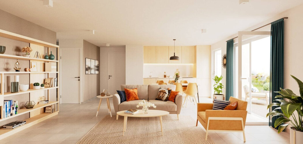 Programme immobilier neuf Résidence SOLINE - Vaulx-en-Velin proche centre commercial et métro A (69120) - Référence : 16032