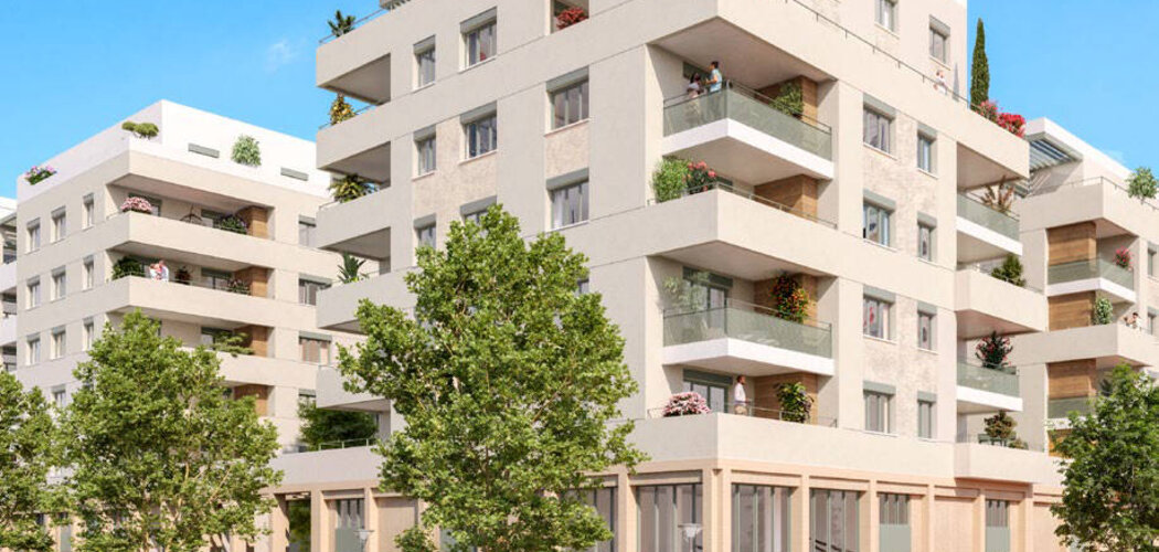 Programme immobilier neuf NATURE EN VILLE - Vaulx-en-Velin proche mairie et futur tramway T9 (69120) - Référence : 16031