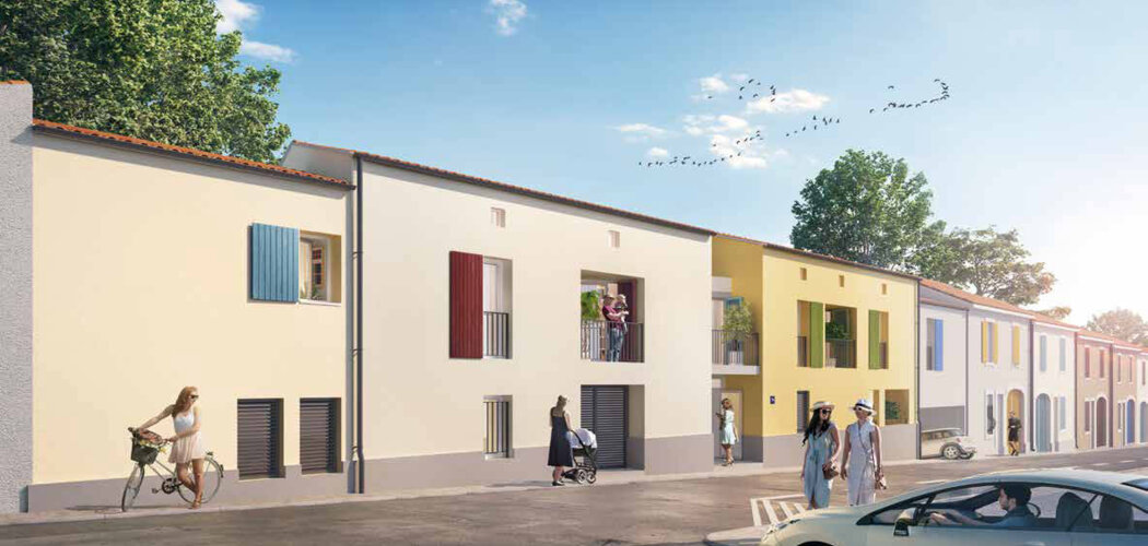 Programme immobilier neuf LES TERRASSES DU CASTELLAS - Vauvert à proximité du parc du Castellas (30600) - Référence : 10492