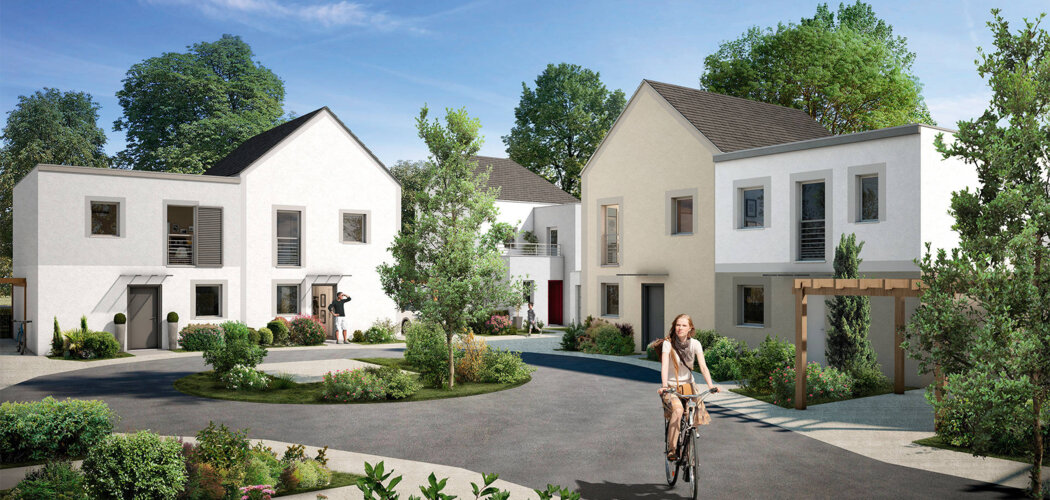 Programme immobilier neuf Le Domaine Fleuri - Veigné : Maisons T3–T5 avec jardins privatifs, parking sécurisé et proximité centre-ville (37250) - Référence : 12010