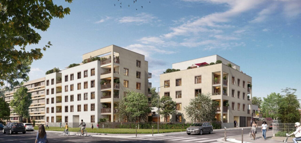 Programme immobilier neuf Le 349 - Moulin à vent - Vénissieux à 20 minutes du Parc Blandan (69200) - Référence : 15993