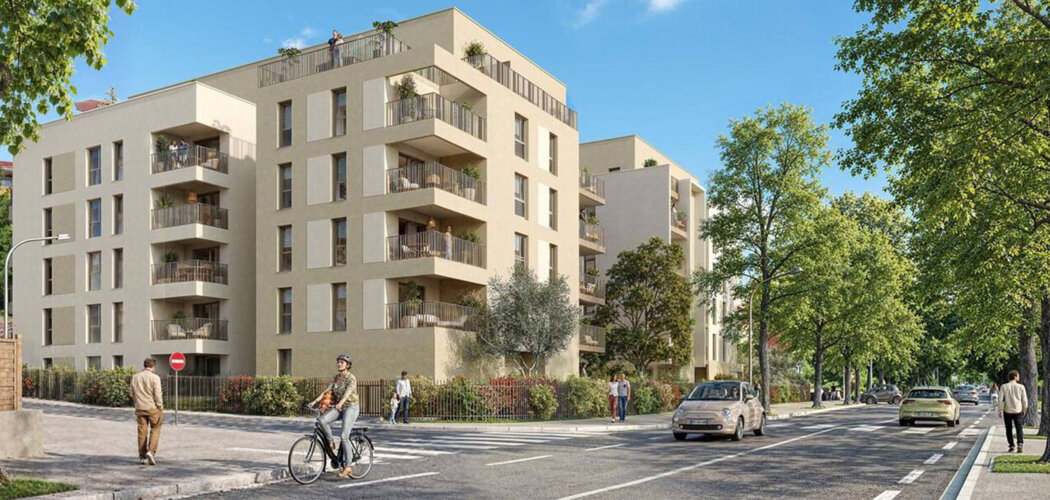 Programme immobilier neuf Tilia - Vénissieux appartements neufs du studio au 4 pièces proches du métro D (69200) - Référence : 18560