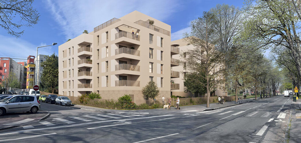Programme immobilier neuf Tilia - Vénissieux appartements neufs du studio au 4 pièces proches du métro D (69200) - Référence : 18560