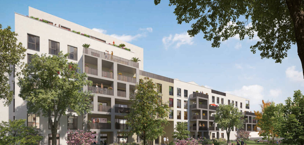 Programme immobilier neuf Pressensé Park - Vénissieux : appartements neufs du studio au 5 pièces proche bus et T6 (69200) - Référence : 15159