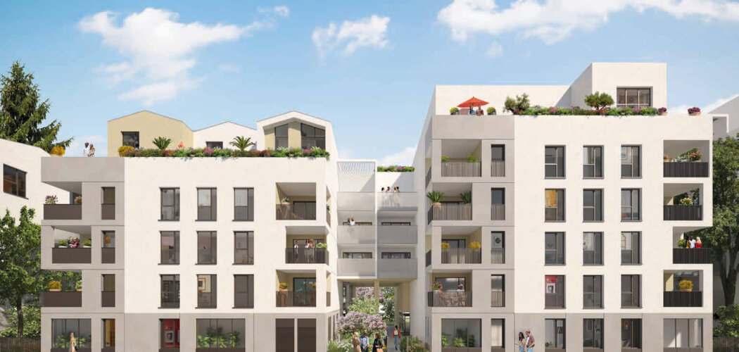 Programme immobilier neuf Pressensé Park - Vénissieux : appartements neufs du studio au 5 pièces proche bus et T6 (69200) - Référence : 15159