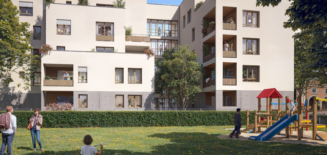 Programme immobilier neuf Alizé - Vénissieux aux portes de Lyon à 11 min du T6 (69200) - Référence : 17466