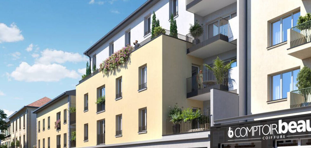 Programme immobilier neuf Les Terrasses Saint-Germain - Vénissieux près de la place Léon Sublet (69200) - Référence : 12097