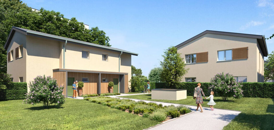 Programme immobilier neuf Les Terrasses Saint-Germain - Vénissieux près de la place Léon Sublet (69200) - Référence : 12097