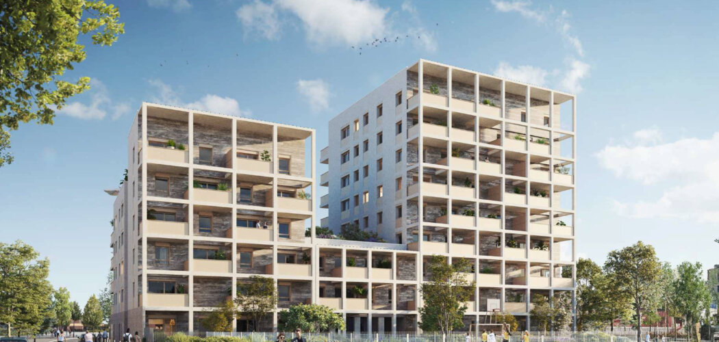 Programme immobilier neuf L'INSTANT - Vénissieux proche de la Place Bellecour en métro D (69200) - Référence : 17142