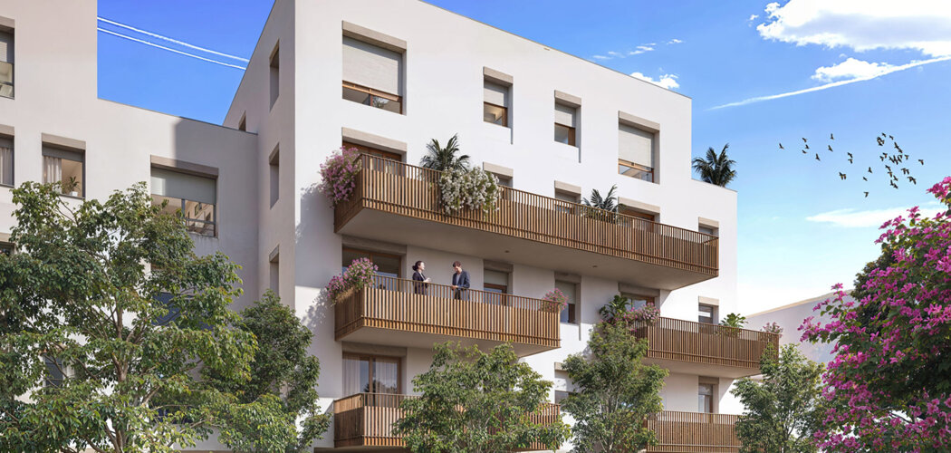 Programme immobilier neuf PLEIN CENTRE - Vénissieux proche parc et transports accès rapide Lyon (69200) - Référence : 17465