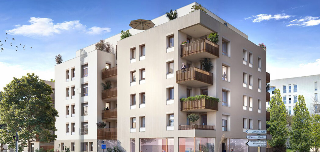 Programme immobilier neuf PLEIN CENTRE - Vénissieux proche parc et transports accès rapide Lyon (69200) - Référence : 17465