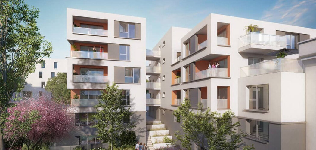 Programme immobilier neuf KUBIK GARDEN - Vénissieux résidence intimiste en plein centre-ville (69200) - Référence : 17644