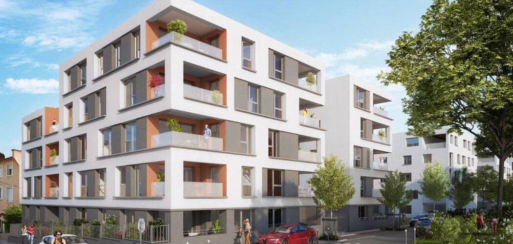 Programme immobilier neuf KUBIK GARDEN - Vénissieux résidence intimiste en plein centre-ville (69200) - Référence : 17644