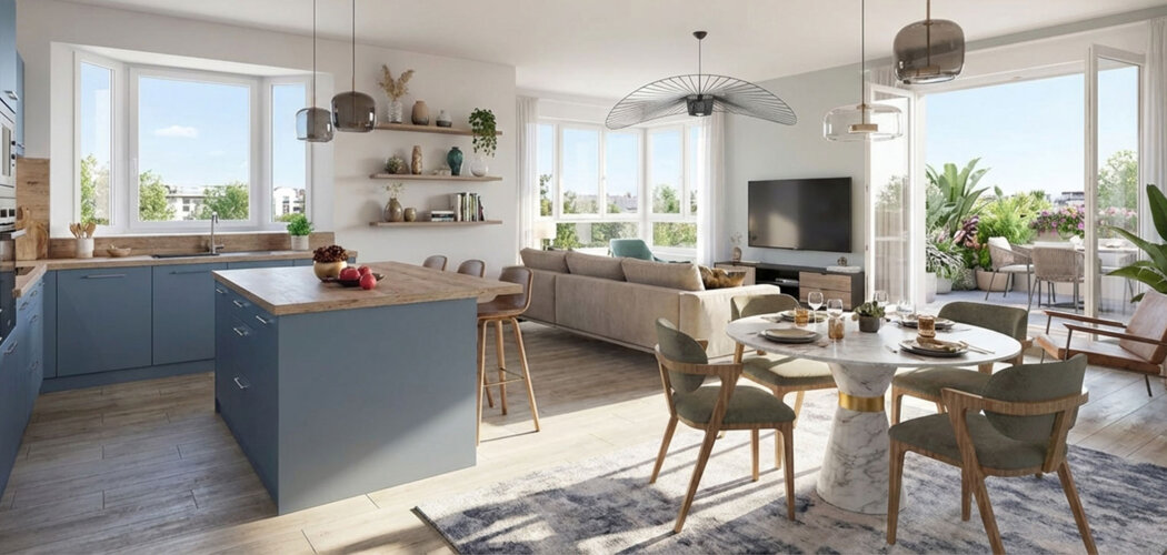 Programme immobilier neuf ARBOREA - Vénissieux résidence neuve quartier en renouveau proche T6 (69200) - Référence : 17081