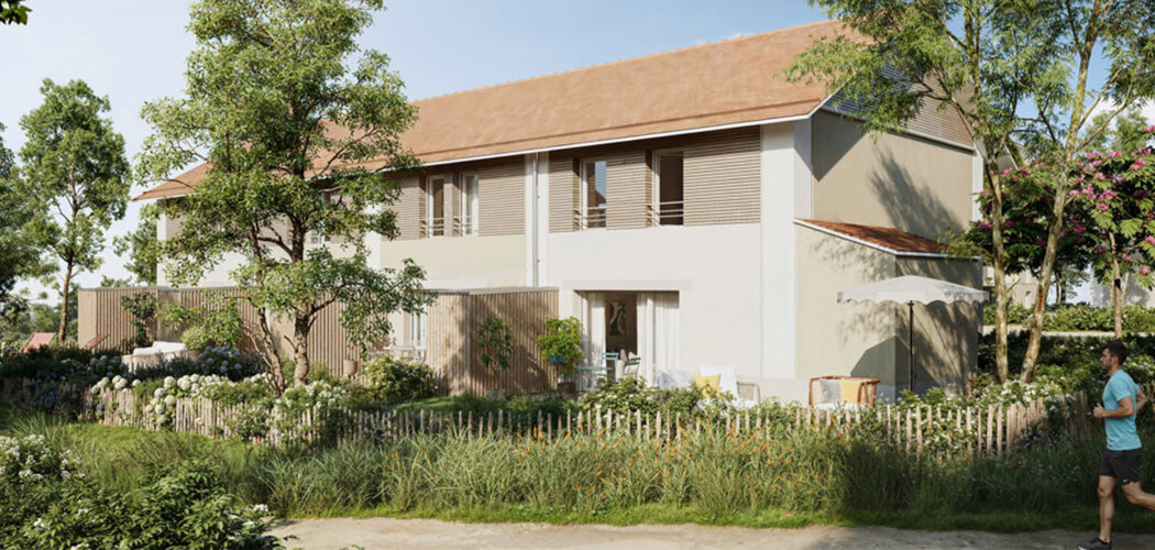 Programme immobilier neuf LES BELLES RIVES - Véretz maisons neuves avec jardin à 20 min de Tours (37270) - Référence : 17518