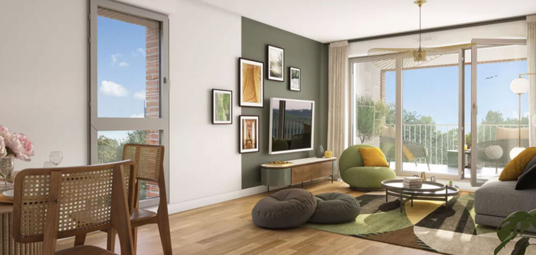 Programme immobilier neuf Harmonia - Vern sur Seiche appartements lumineux à deux pas de la gare TER (35770) - Référence : 17526