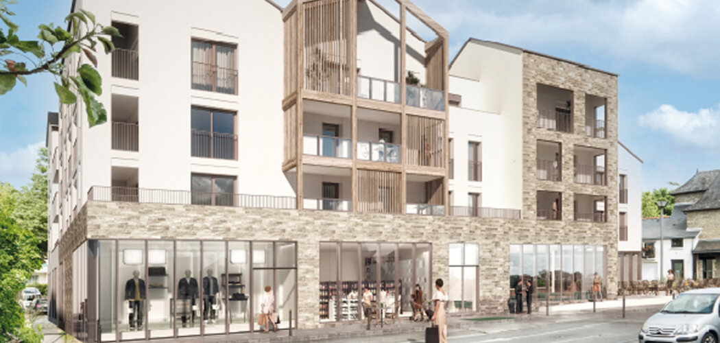 Programme immobilier neuf VILLA SAINT MARTIN - Vern-sur-Seiche appartements neufs esprit village (35770) - Référence : 17666