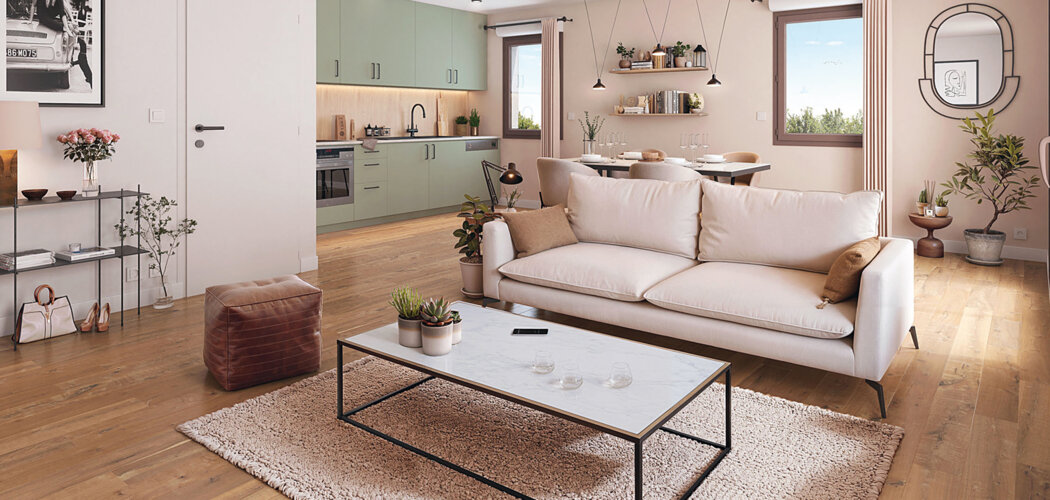 Programme immobilier neuf VILLA SAINT MARTIN - Vern-sur-Seiche appartements neufs esprit village (35770) - Référence : 17666