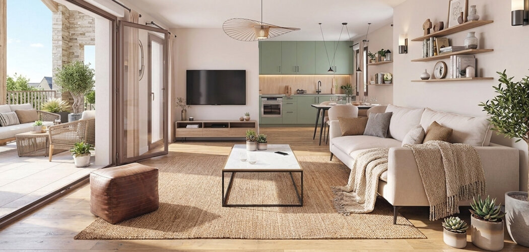 Programme immobilier neuf VILLA SAINT MARTIN - Vern-sur-Seiche appartements neufs esprit village (35770) - Référence : 17666