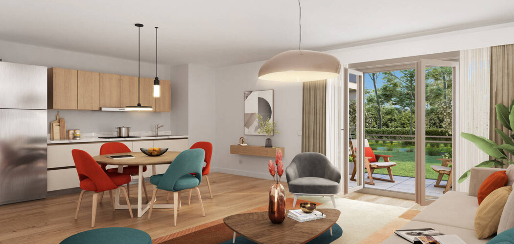 Programme immobilier neuf Les Jardins de Gamilly - Vernon à deux pas du centre-ville (27200) - Référence : 14687
