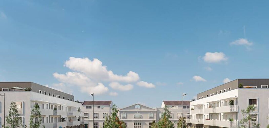 Programme immobilier neuf Le Jardin des Officiers - Vernon : appartements neufs sur les berges de Seine, à 15 min du centre-ville (27200) - Référence : 14686