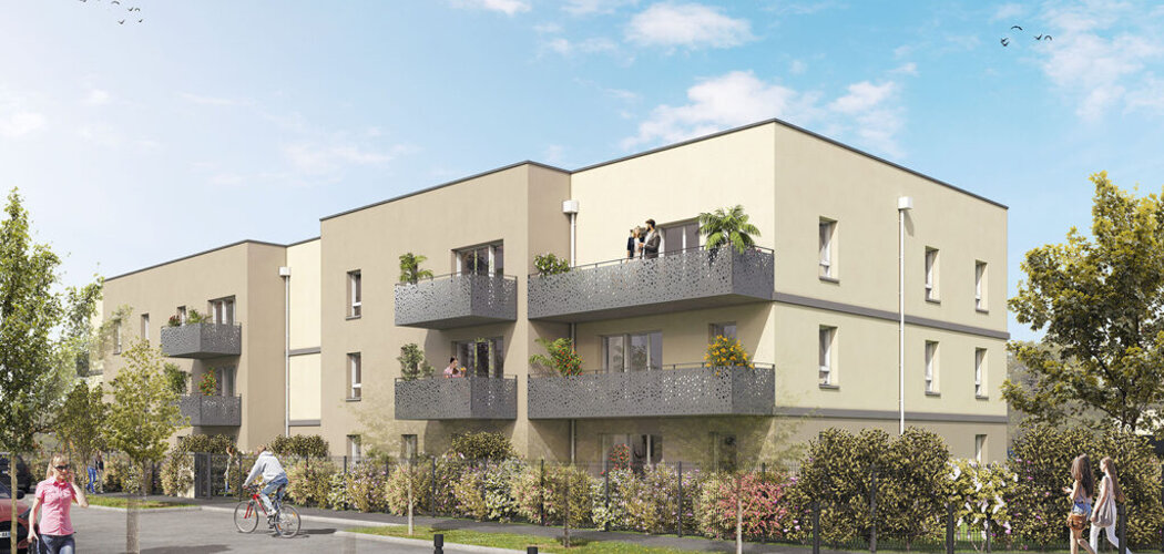 Programme immobilier neuf L'OREE DES BOIS / BOIS JOLIS - Vernouillet : 24 appartements neufs en ZAC du Bois Chapitre (28500) - Référence : 12031