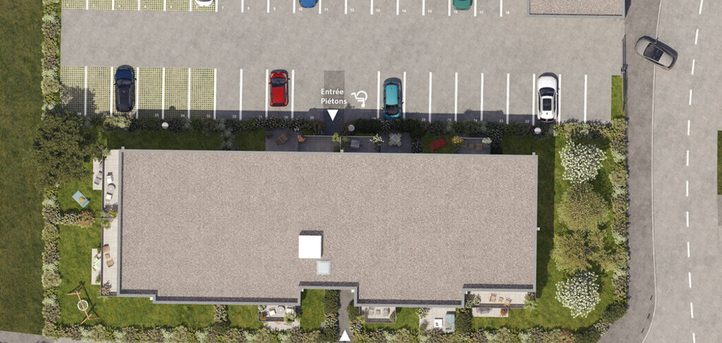 Programme immobilier neuf L'OREE DES BOIS / BOIS JOLIS - Vernouillet : 24 appartements neufs en ZAC du Bois Chapitre (28500) - Référence : 12031