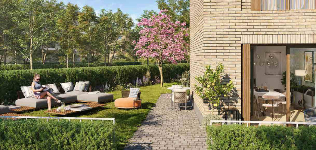 Programme immobilier neuf PROMENADE DU CHÂTEAU - Versailles : maisons et appartements neufs du 2 au 5 pièces à 500m du tramway (78000) - Référence : 15230