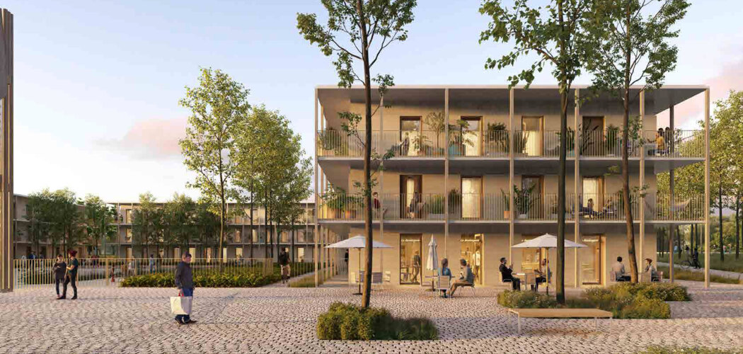 Programme immobilier neuf PROMENADE DU CHÂTEAU - Versailles : maisons et appartements neufs du 2 au 5 pièces à 500m du tramway (78000) - Référence : 15230