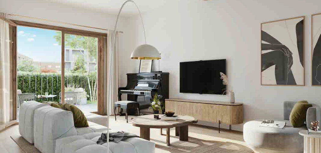 Programme immobilier neuf PROMENADE DU CHÂTEAU - Versailles : maisons et appartements neufs du 2 au 5 pièces à 500m du tramway (78000) - Référence : 15230