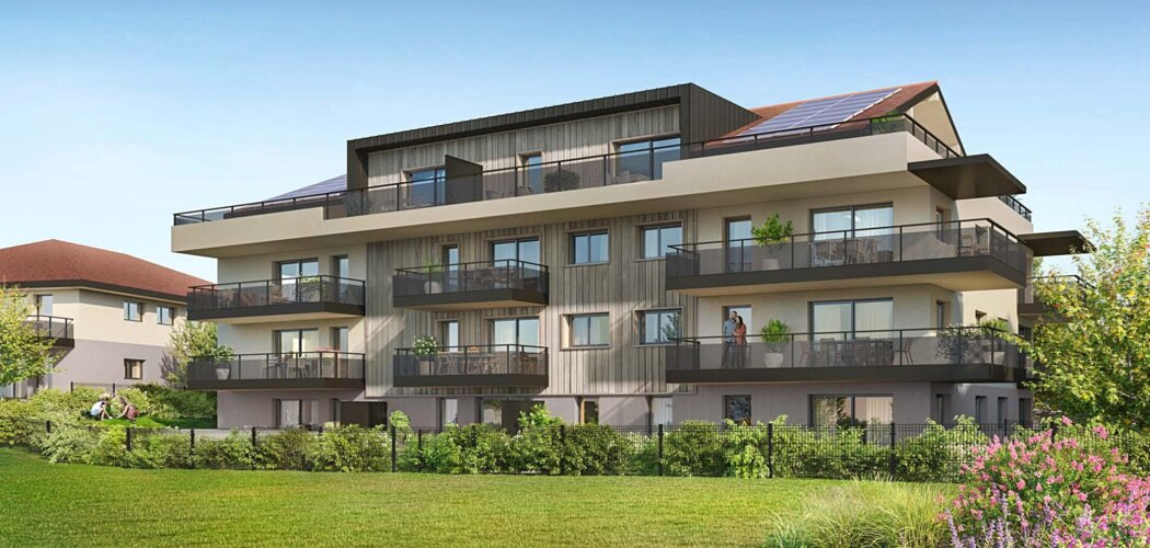 Programme immobilier neuf Résidence PRECHARMANT - Versonnex aux portes du centre de Genève (01210) - Référence : 8935